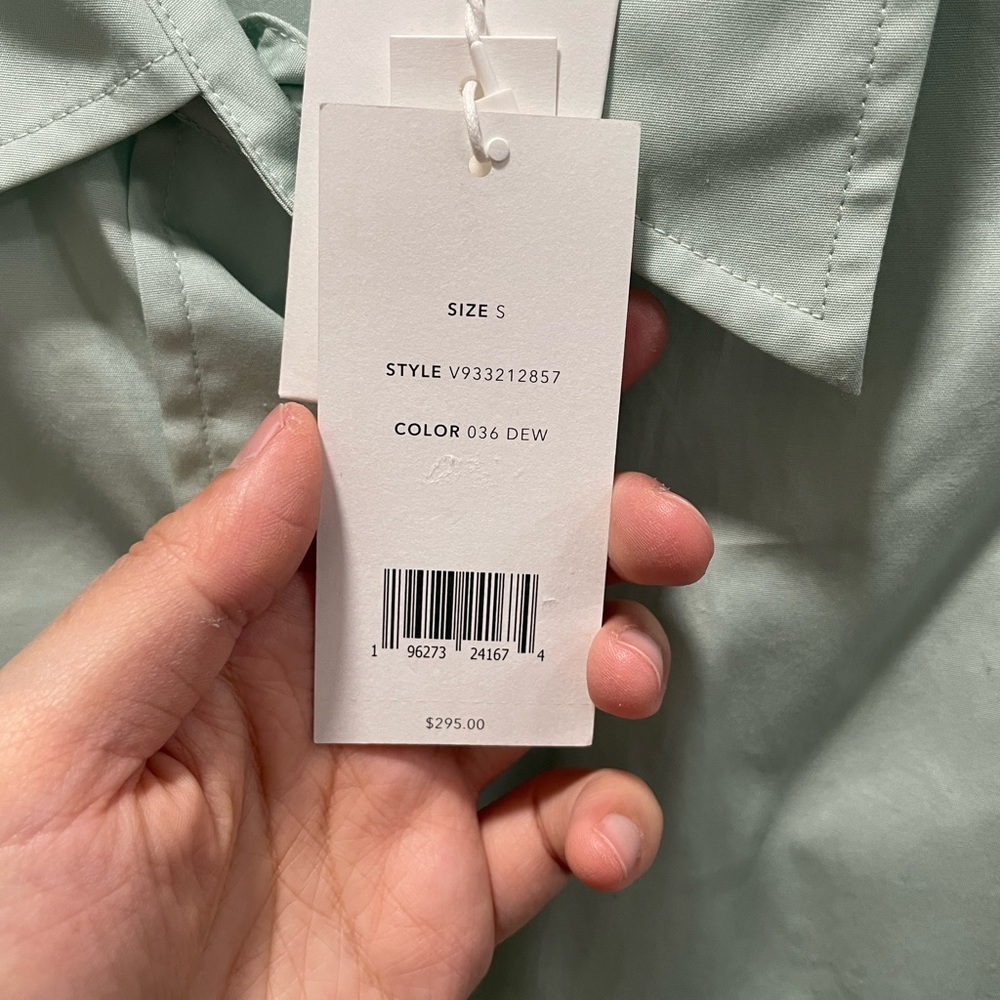Vince Oversized Long Sleeve Shirt View 3